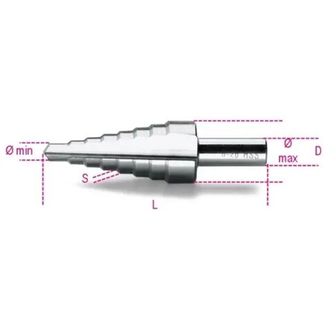 Fresa conica a gradino beta 425/1 - 412