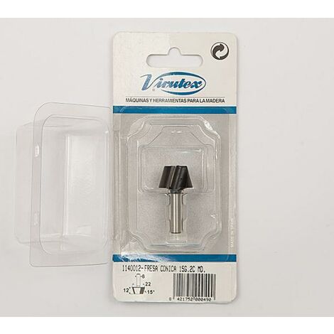 Fresa cónica para perfilar 15G.2C MD. VIRUTEX -