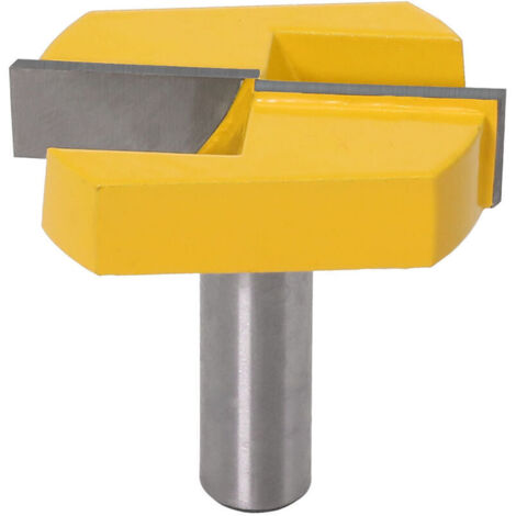 Fresa da 8 mm, fresa per pialla per la pulizia del fondo, frese per fresatura con scanalatura a T, fondo 8x57 mm, lama gialla