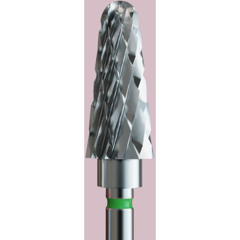 Fresa de carburo para acrílico - cono colector