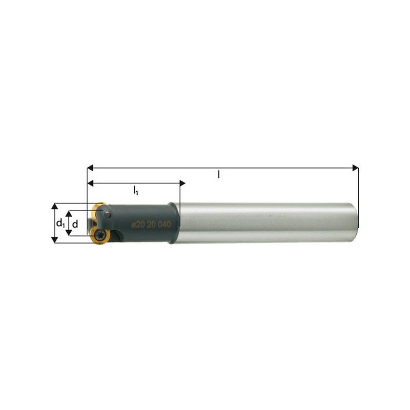 

Fresa de copiar, de regar interno, Ø d1 : 15 mm, número de dientes 2, dimensiones Ø D 8 mm, Ø de mango : 16 mm, dimensiones l : 140 mm