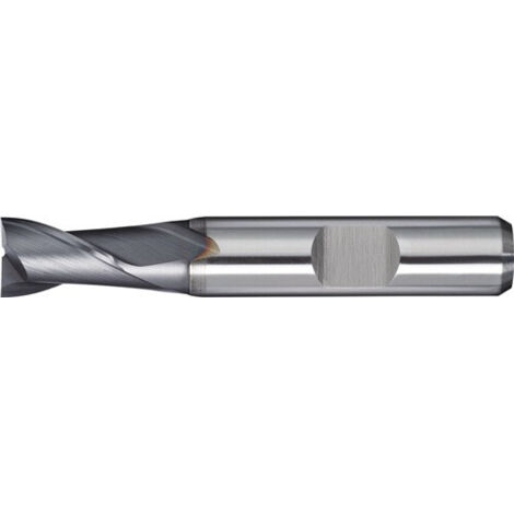 Fresa de ranurar DIN 327D TipoN D.10mm HSS-Co8 TiCN Weldon Z.2 corta TECWERK