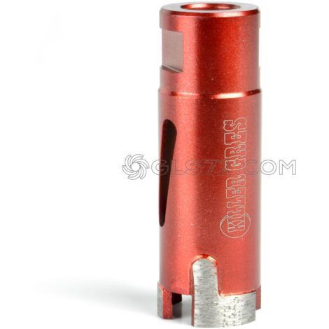 FRESA DIAMANTADA PERFORACIÓN EN SECO Y HUMEDAD Ø 25 MM MONTOLIT MONDRILLO FT-S25