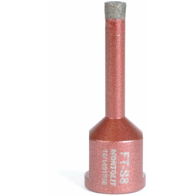 Fresa diamantata a secco e umido ø 8 mm Montolit