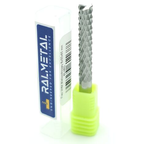 Fresa diamantata multi-tagliente per PCB VHM 6 x 32 x 60
