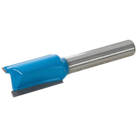 Fresa diritta metrica 1/4" in acciaio temprato da 3 x 12 mm a 20 x 20 mm silverline-12 x 20 mm