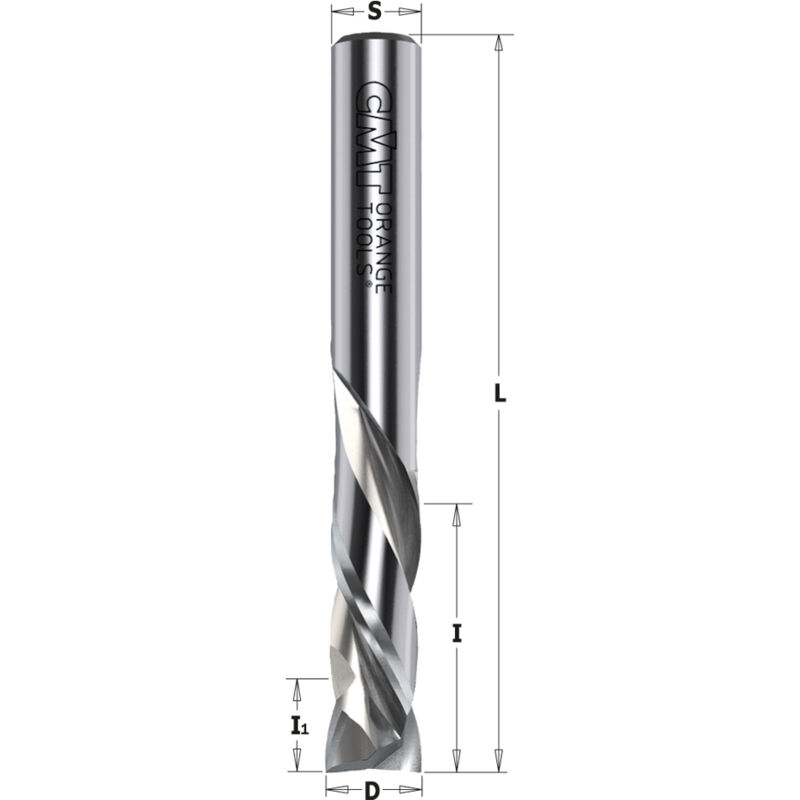 190.040.11 FRESA ELICOIDALE Z1+1 HWM D=4x5-15x50 DX