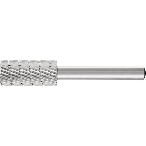 Fresa en varilla de 6 mm, de acero - corte rápido, forma cilíndrico A, con dentado frontal, dentado 3, forma : A 0616 ST, Ø de la cabeza 6 mm
