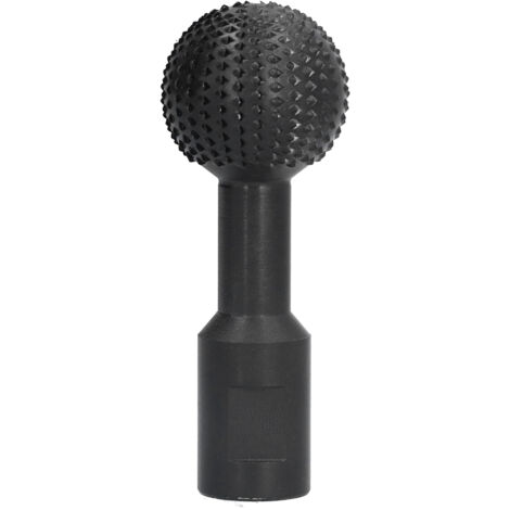 Fresa esférica rotativa de carbono de 5/8"-11" para pulido y grabado de madera.
