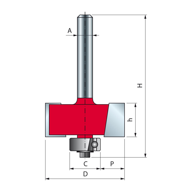 Freud - Fresa Ø34,9 H12,7/55,2 Q8 Z2 - F03FR01751 -32-50008P
