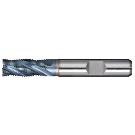 Fresa Frontal 06X19Mm 4 Filos Din 844 Hss-Co Ticn Tipo Hr