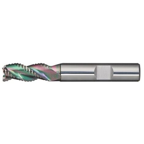 Fresa Frontal Din 6527 L Tipo Wr Diam. Nominal 8 Mm Vhm Tial