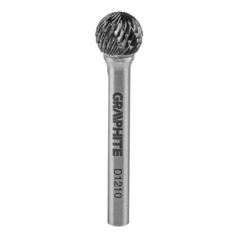 Fresa Graphite type d carburo 12 mm 10 mm