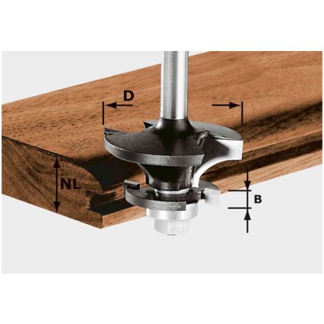 Festool fresa per scanalare gambo 8 mm hw s8 d6/14