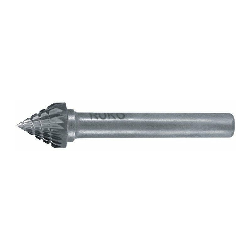 

Fresa KSJ D.12mm cabeza-L.11mm vástago-D.6mm HM galv.KVZ 4 - Ruko