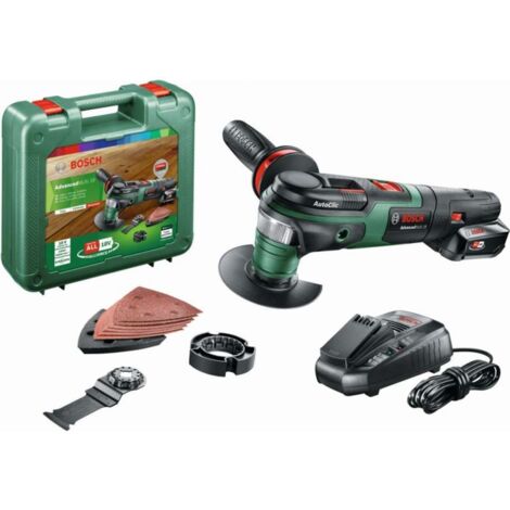 Fresa-levigatrice BOSCH Advanced Multi 18 18V + 1 batteria da 2,5 Ah - 0603104001