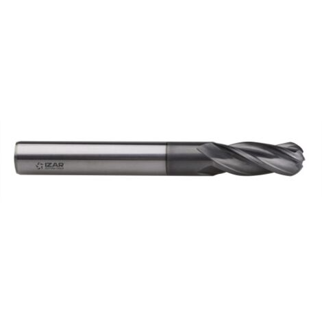 Fresa Micrograno Izar-std.n Larga 4z Radial - 9407 - 08,00 Mm - Cromax