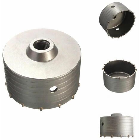 Fresa Muro Cemento Carotatrice Tazza 150 Mm Asta Barra Sds Plus 60 Cm Trapano