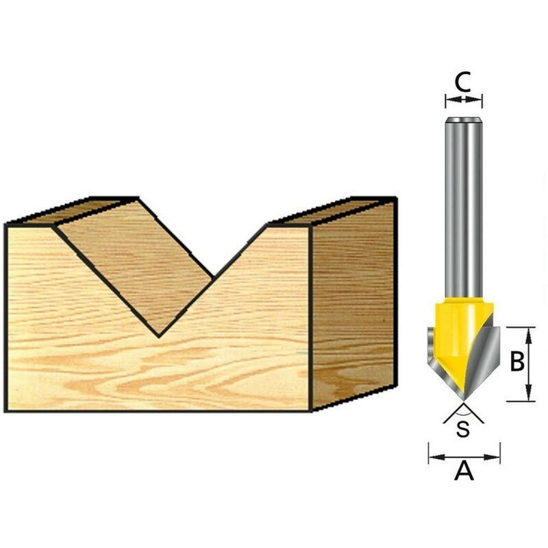 

MAKITA D-10718 FRESA BISELADORA 90º 15.9/12mm