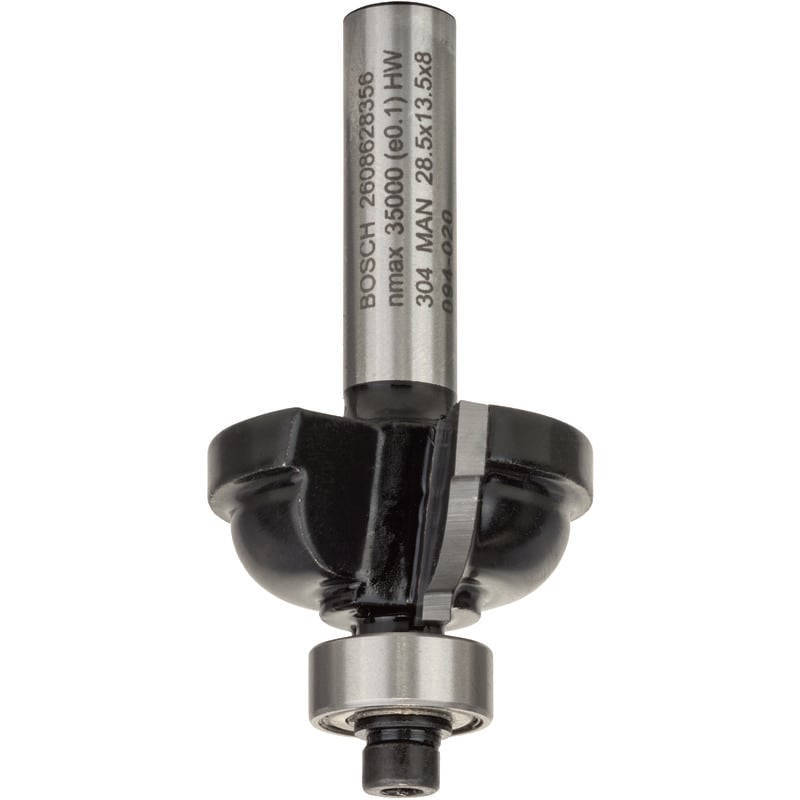 

BOSCH 2608628356 Fresa perfilar F 8, R1 6,3, D 28,5, L 13,2, G 54
