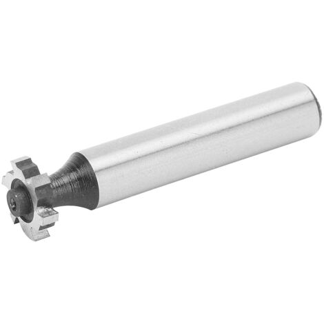 Fresa para ranuras en T de 3 x 13 x 10 mm, fresa para ranuras en T de acero de alta velocidad HSS, fresa para ranuras en T de mango recto, herramientas de fresado para chaveteros semicirculares