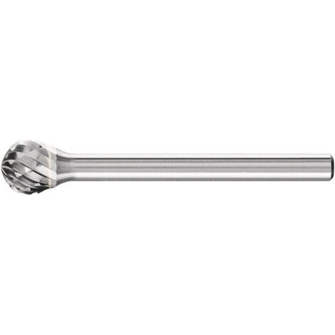 Fresa pequeña forma F KUD D.6mm cabeza-L.5mm vástago-D.3mm HM galv.3 Plus PFERD