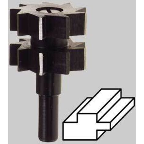 Fresa per incastri doppia battuta diametro 30x22 mm