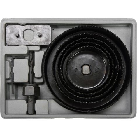 Fresa per legno 64-127 mm, set da 8 pezzi 22571 VOREL