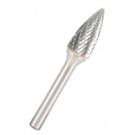 FRESA PER METALLI KLINGSPOR HF 100 C FI=12,7x25mm GAMBO 6mm TIPO WRC, CILINDRICA-SFERA