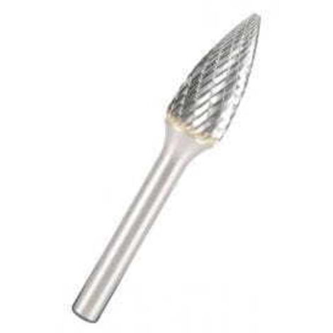 FRESA PER METALLI KLINGSPOR HF 100 G FI=12,7x25mm GAMBO 6mm TIPO SPG, PUNTA IPERBOLICA