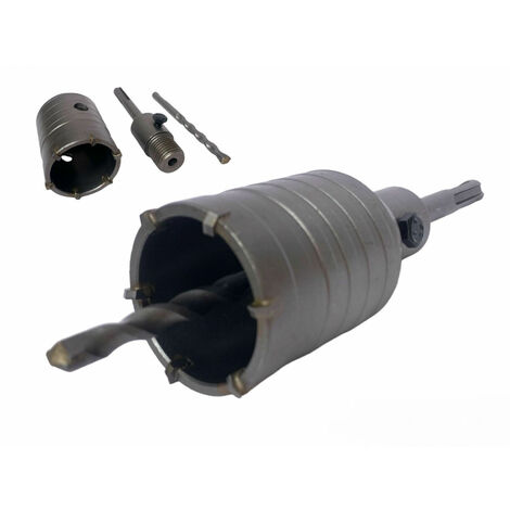 FRESA PER MURO TAZZA 50 MM PER PUNTA DA TRAPANO SDS PLUS CAROTATRICE 281