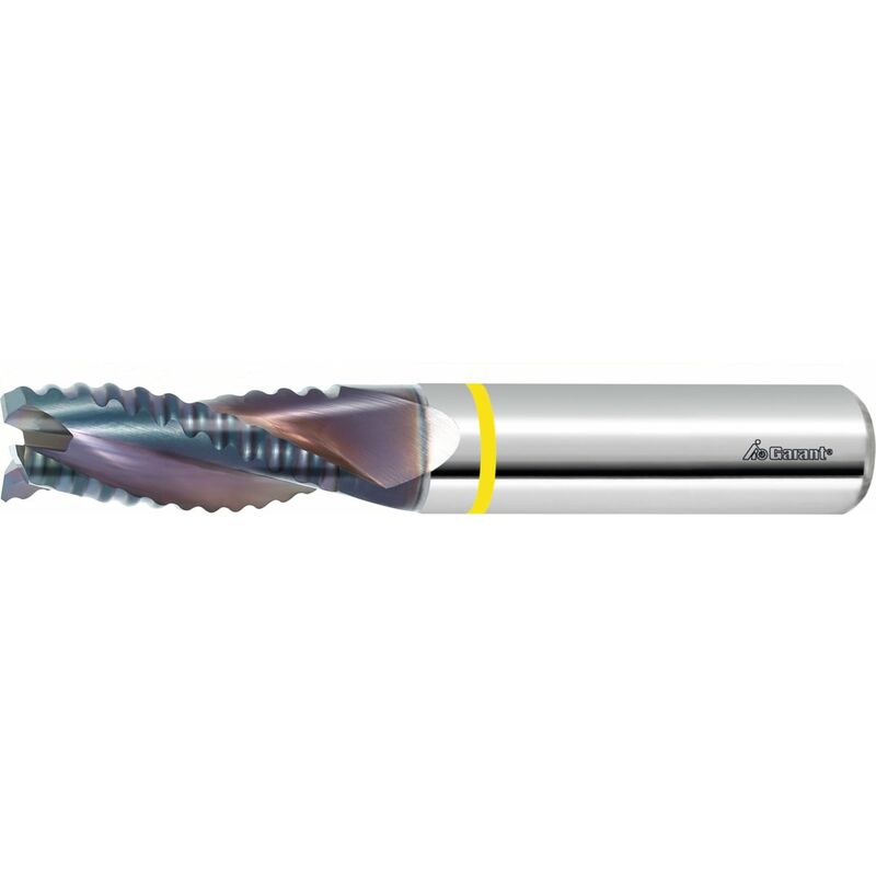 Fresa per sgrossatura in hmi dlc - Garant