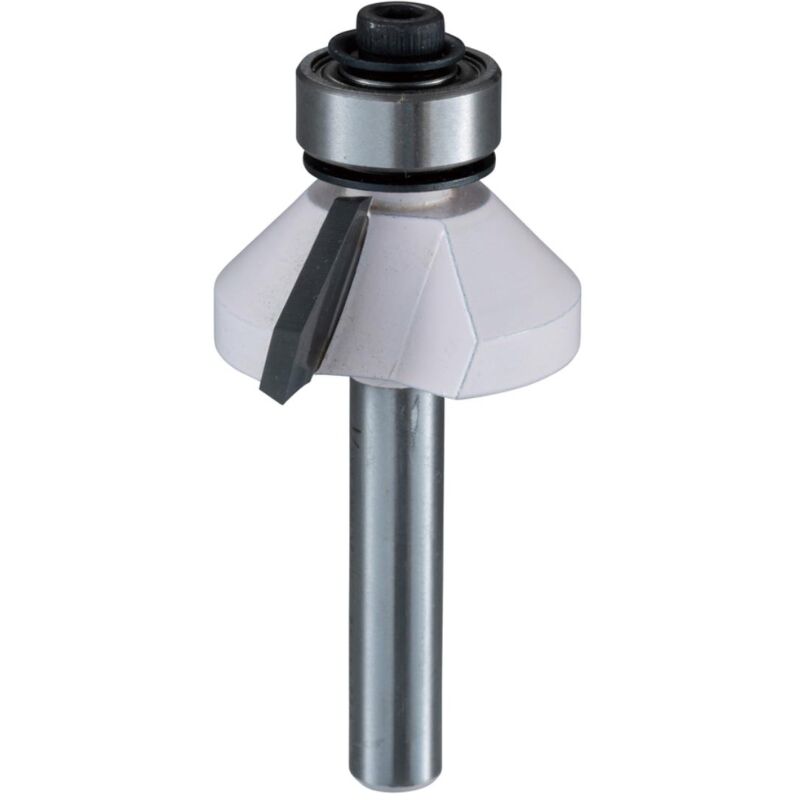 Fresa per smussare/profilare Makita con cuscinetto reggispinta, ø 44,5 mm ø 44,5 mm - gambo 12 mm - angolo 45°