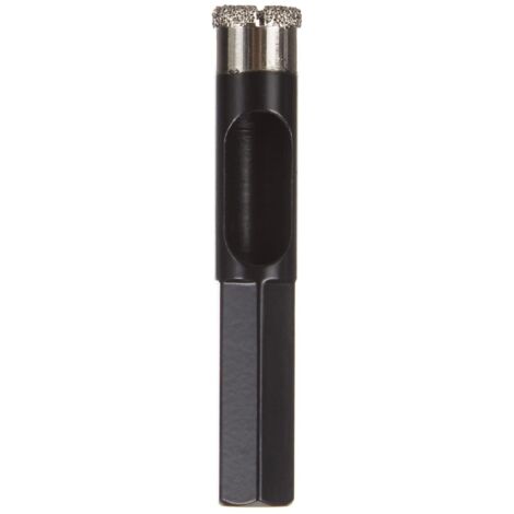 Fresa perforatrice con punta diamantata a corona continua x gres krino d 6mm