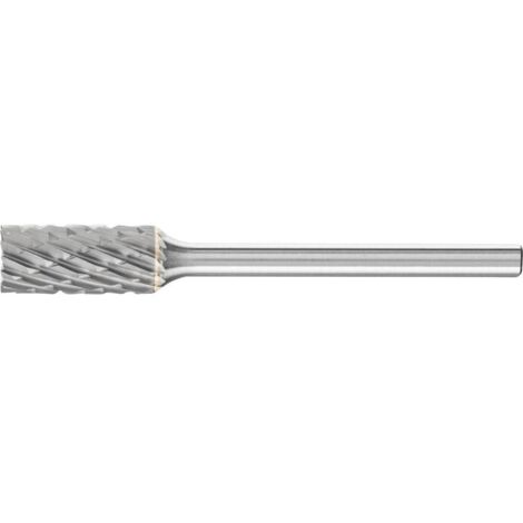 Fresa piccola forma ZYAS D.6mm testa-L.13mm gambo-D.3mm HM rivestimento 3 PLUS PFERD