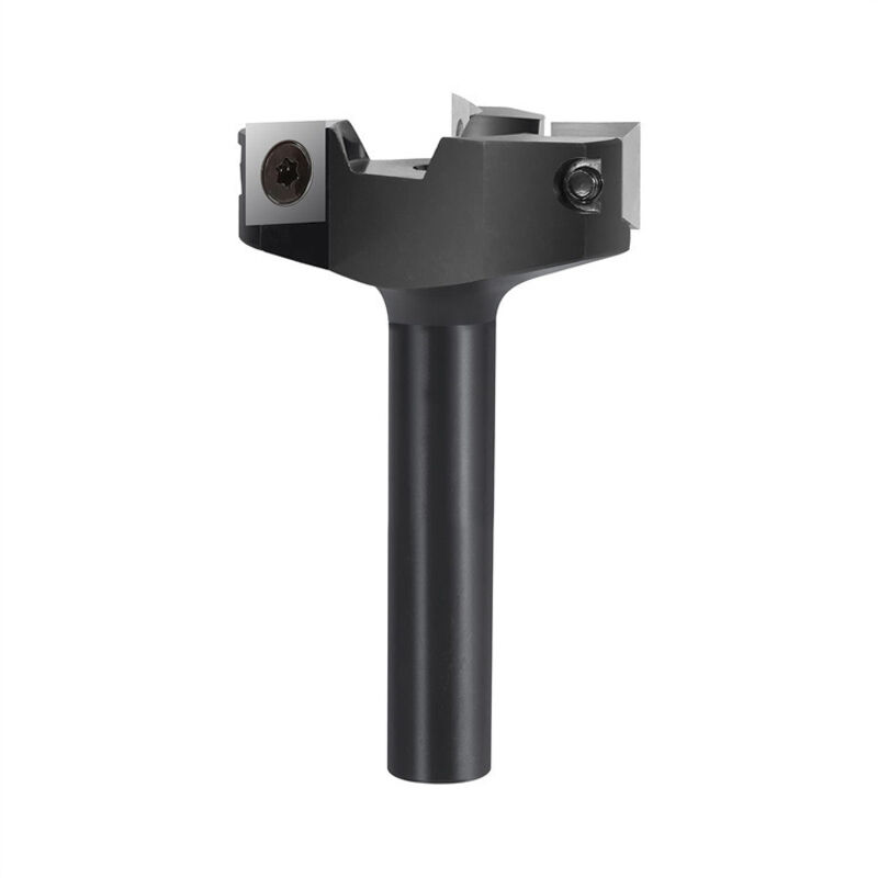 Fresa planeada de 12 mm, diámetro de corte de vástago de 60 mm con 3 inserciones, fresa para madera, fresadora, fresadora, fresadora para cepillar