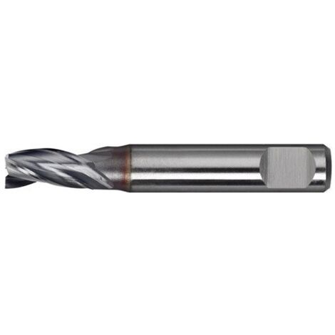 Fresa Ranurada Mini 3,5Mm 3Filos Corta Hss-Co8 Ticn Promat