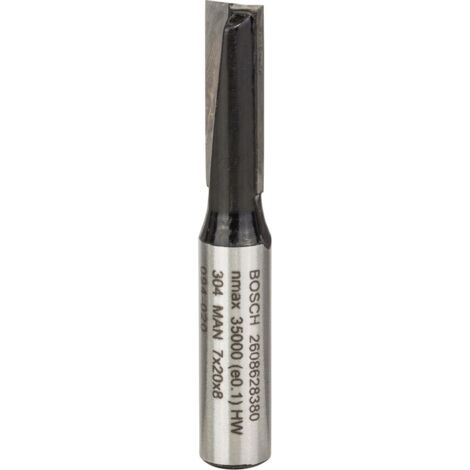 Fresa recta 8 mm d1 7 mm l 196 mm g 51 mm