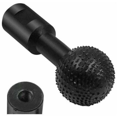 Fresa rotante a sfera, testa di rettifica rotante, fresa rotante in acciaio al carbonio, fresa rotante, punte per intaglio del legno, lucidatura e incisione per smerigliatrice angolare 100/115/125 (14