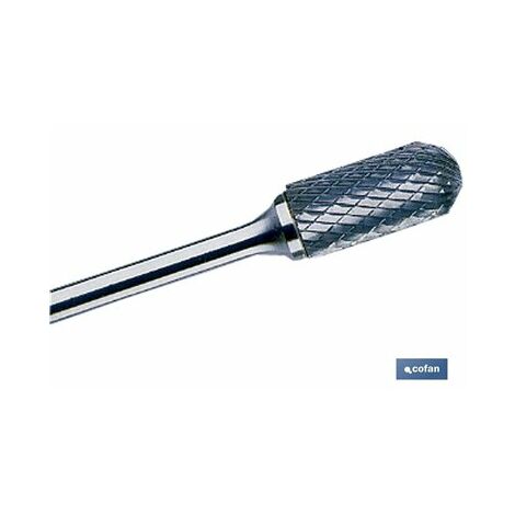 Fresa Rotativa Cilindrica Con Radio 3mm.