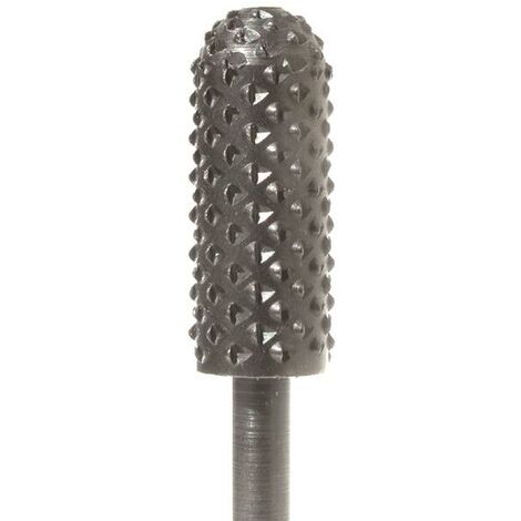 FRESA ROTATIVA FORMA CILINDRICA A TESTA RAGGIATA 15mm.