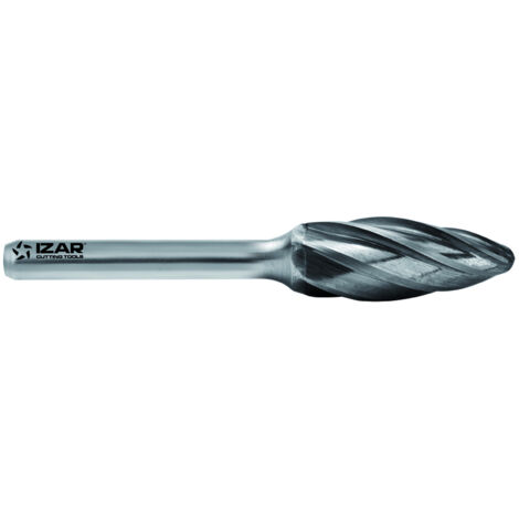 Fresa Rotativa Metal Duro Norma-B (H) Llama - 9266 - 09,60X06,00 mm Dent.1 IZAR