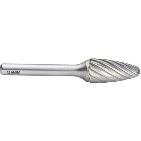 Fresa Rotativa Metal Duro Norma-Rbf (F) Ojiva Redondeada - 9268 - 09,60X06,00 mm Dentado Inox IZAR