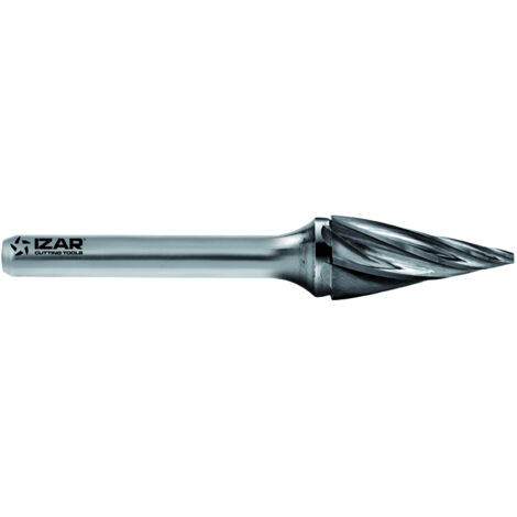 Fresa Rotativa Metal Duro Tipo M Conica - 9255 - 06,30X03,00 mm Dent.1 IZAR