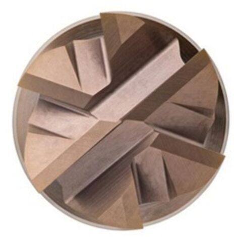 Fresa S526 lavora standard totale L.75mm HM TiSiN 50 gradi Z.6 DORMER