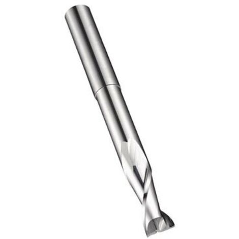 Fresa S611 lavora standard R.0.1mm lunghezza totale 80mm HM Lucido 30Grad Z.2 DORMER