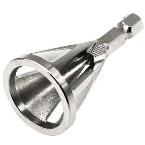 Fresa sbavatrice per tubi e barre filettate Ø4-20mm, gambo esagonale da 6,35mm, utensile preciso per la lavorazione dei metalli