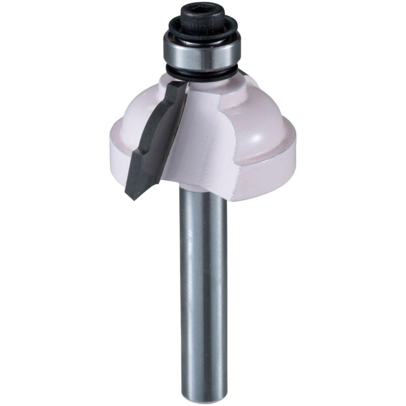 Fresa semi-cava Makita con cuscinetto reggispinta Ø 28,6 mm Ø 28,6 mm - gambo 8 mm - raggio 7,9 mm