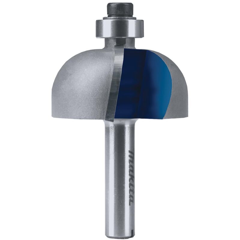 Fresa semi-cava Makita con cuscinetto reggispinta Ø 38 mm Ø 38 mm - gambo 8 mm - raggio 12,7 mm