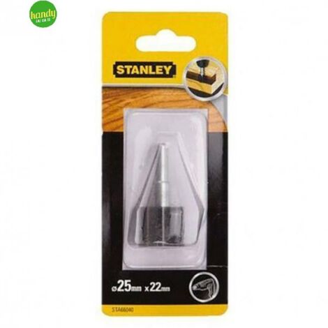 Fresa Stanley 25x22 mm per levigare